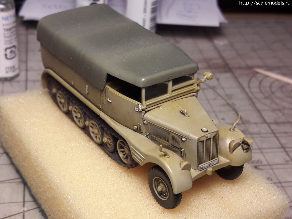 1488478388_20170302_193046.jpg : #1352709/ Sd.Kfz. 11 German artillery tractor 1/72    