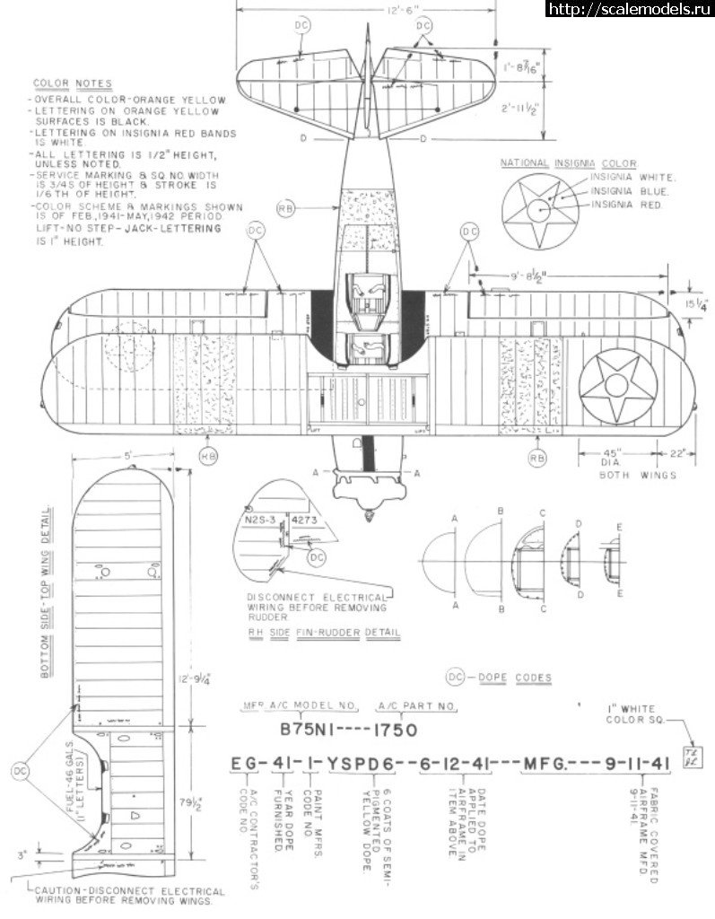 1488720850_drawing_N2S-3_2.jpg : #1353763/ Stearman PT-13/17 Kaydet    