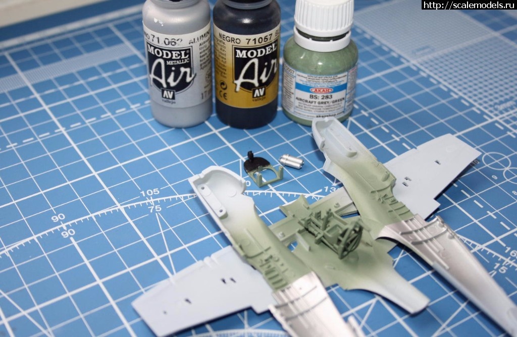 1488994284_012.JPG : #1354943/ 1/72 Spitfire MK. Ia  AIRFIX - !  