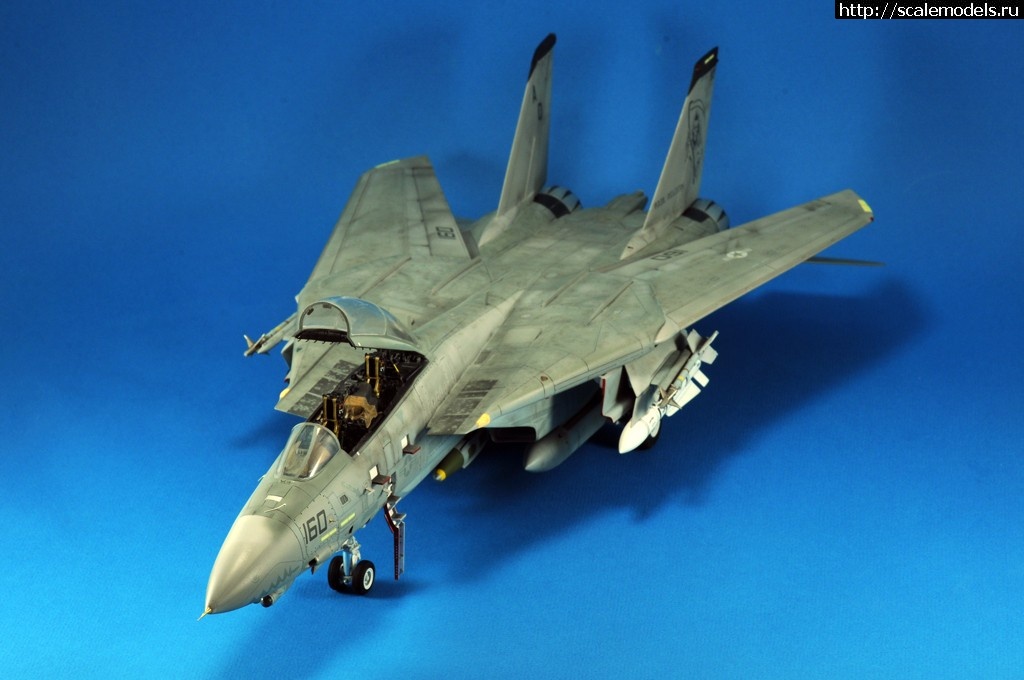 1488995744_1.jpg : #1354949/ F-14D HASEGAWA 1/48 / GRIM REAPERS AD160 - .  