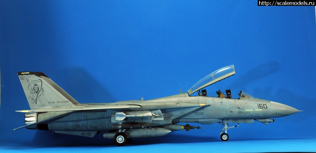 1488995752_9.jpg : #1354949/ F-14D HASEGAWA 1/48 / GRIM REAPERS AD160 - .  