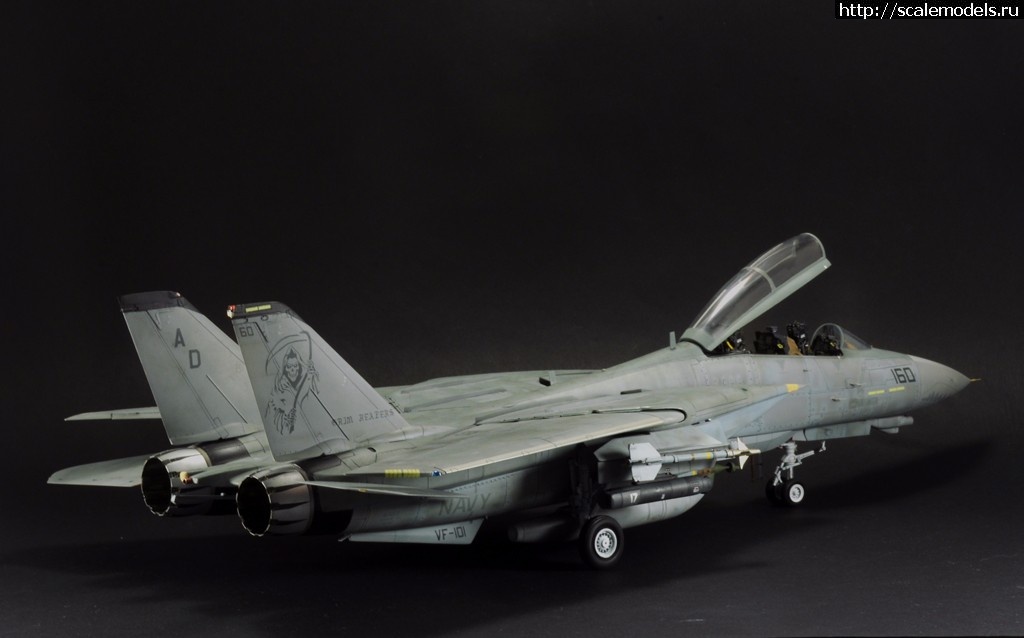 1488997157_12.jpg : #1354949/ F-14D HASEGAWA 1/48 / GRIM REAPERS AD160 - .  