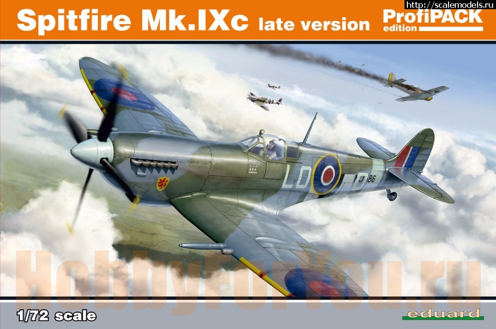 1489051617_0_10732.jpg : Spitfire Mk IXc 1/72 Eduard   