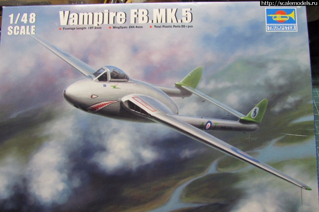 1489167792_IMG_2585.JPG : DH-100 Vampire FB.Mk5 1/48 Trump  