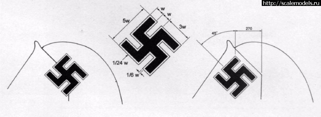 Фашистская символика на технике