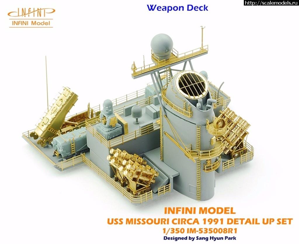 1490159029_32677204503_6a79020920_b.jpg :  Infini-model 1/350 USS Missouri BB-63 Circa1991 Detail Up Set for Tamiya  