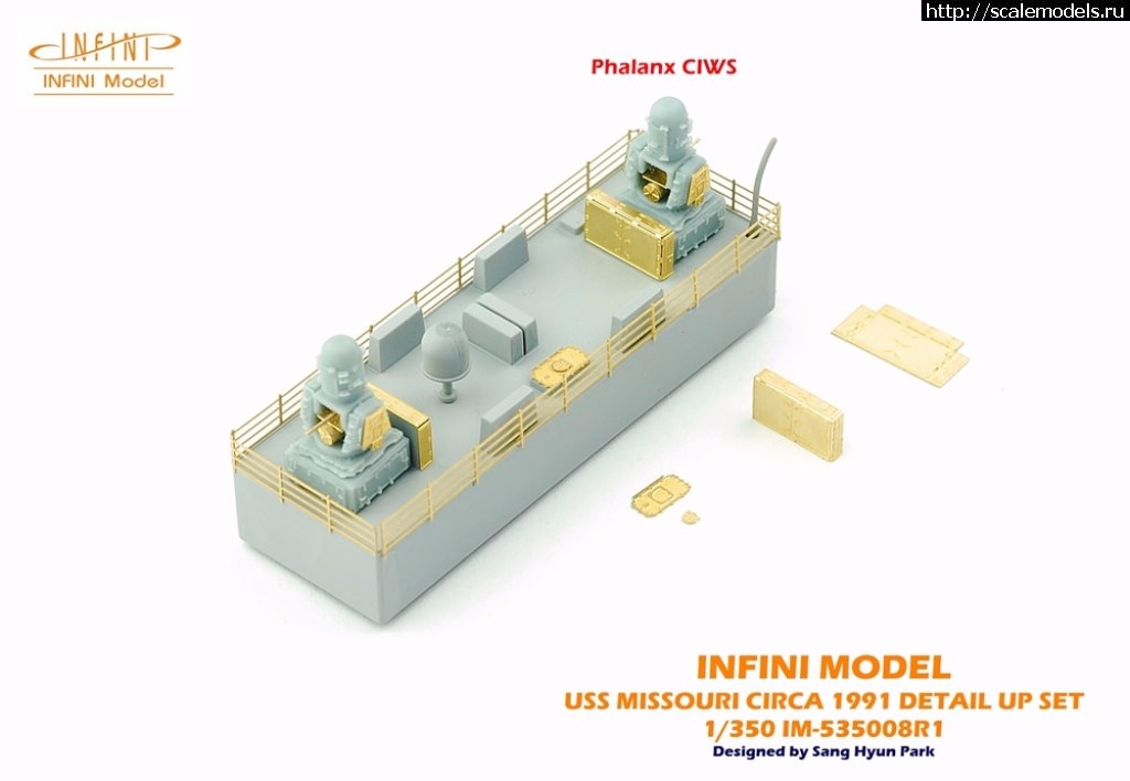 1490159029_33432510601_4fb185dc44_b.jpg :  Infini-model 1/350 USS Missouri BB-63 Circa1991 Detail Up Set for Tamiya  