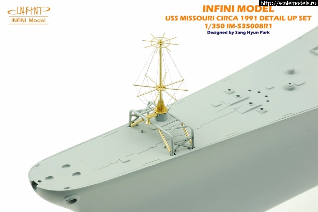 1490159039_33385763622_32d574d297_b.jpg :  Infini-model 1/350 USS Missouri BB-63 Circa1991 Detail Up Set for Tamiya  