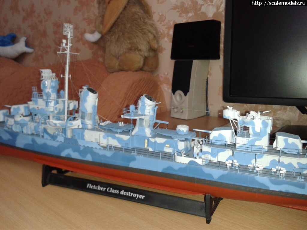 1490979616_20170331_155630.jpg : #1364184/ Revell 1/144 uss Fletcher destroyer  