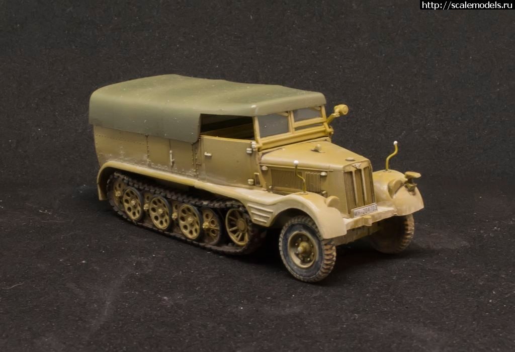 1491048567_DSC_0717.jpg : #1364455/ Sd.Kfz. 11 German artillery tractor 1/72    