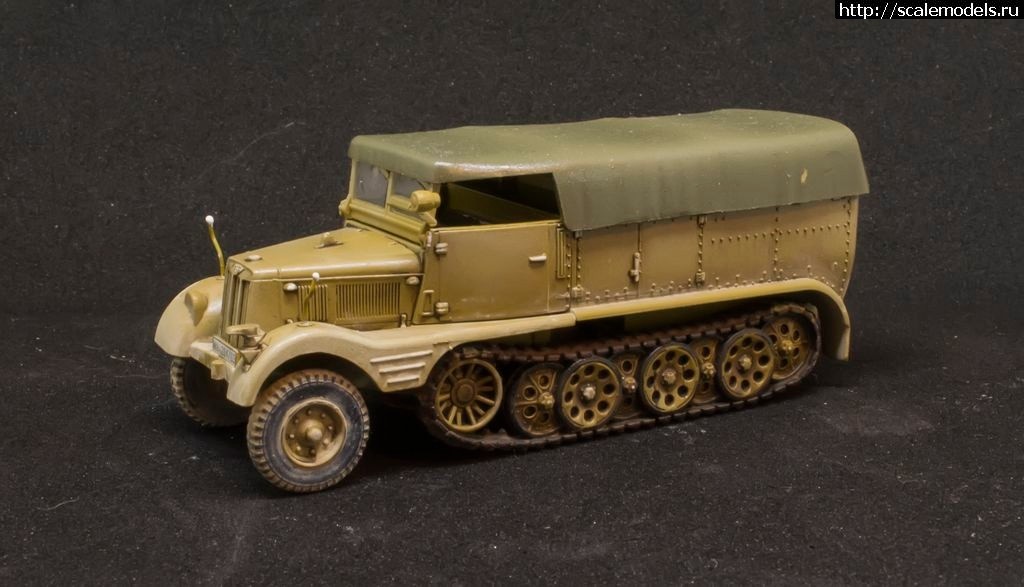 1491048567_DSC_0719.jpg : #1364455/ Sd.Kfz. 11 German artillery tractor 1/72    