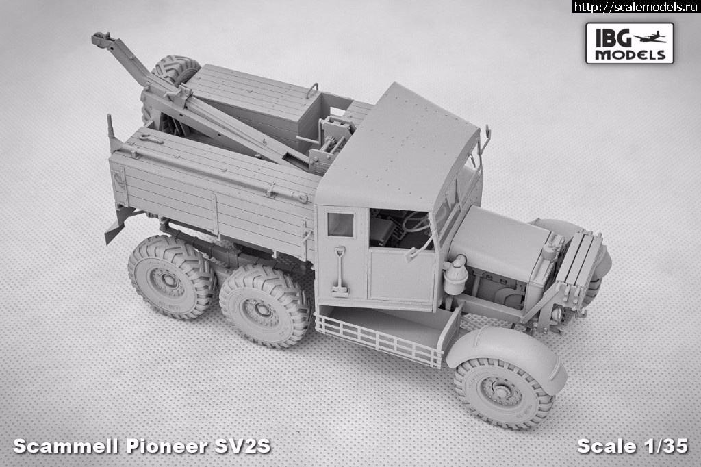 1491598049_17545578_1270686479719660_3153469232279149388_o.jpg :  IBG Models 1/35   Scammell Pioneer SV2S  