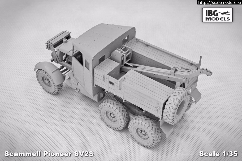 1491598050_17761102_1270686499719658_8072607419265941487_o.jpg :  IBG Models 1/35   Scammell Pioneer SV2S  