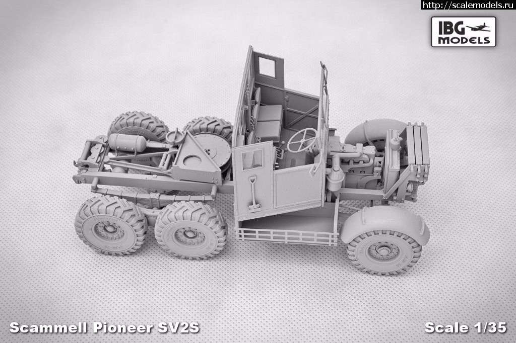 1491598053_17807675_1270685636386411_5323880868094945669_o.jpg :  IBG Models 1/35   Scammell Pioneer SV2S  