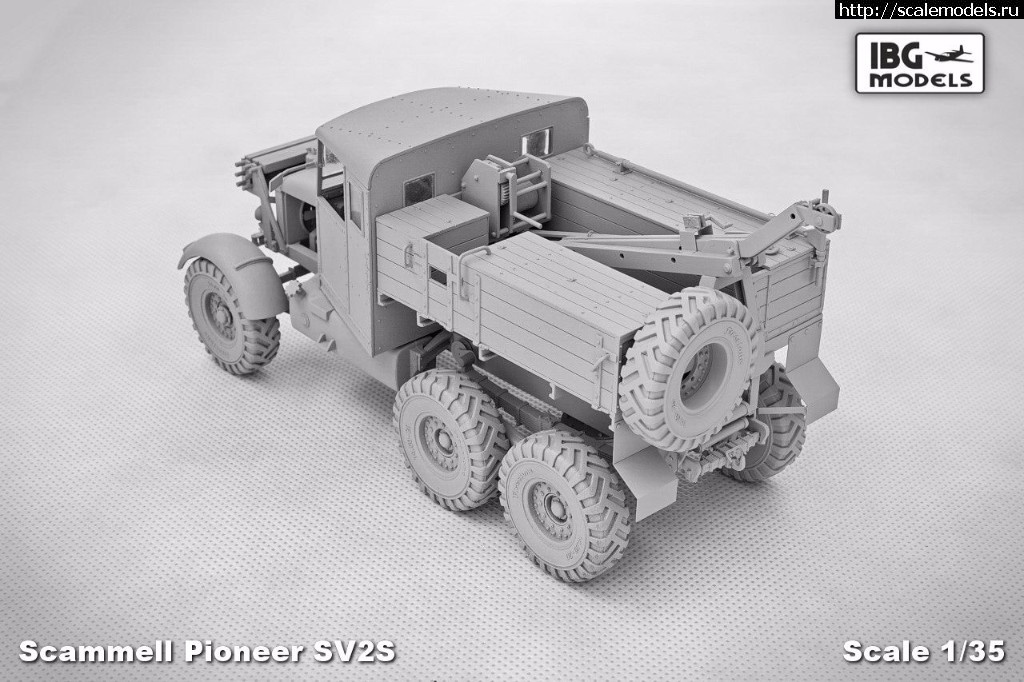 1491598054_17814286_1270686359719672_8063567837765198105_o.jpg :  IBG Models 1/35   Scammell Pioneer SV2S  