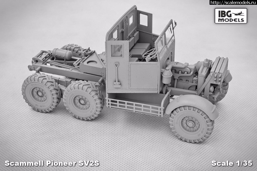 1491598054_17814434_1270685973053044_4574553827279446510_o.jpg :  IBG Models 1/35   Scammell Pioneer SV2S  