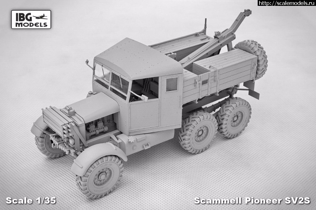 1491598055_17814659_1270686279719680_5113544696888105190_o.jpg :  IBG Models 1/35   Scammell Pioneer SV2S  