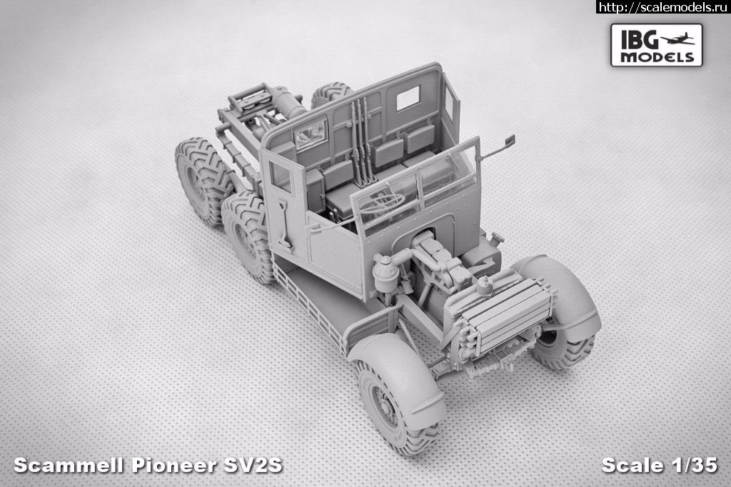 1491598056_17834327_1270685639719744_1932433343925877401_o.jpg :  IBG Models 1/35   Scammell Pioneer SV2S  