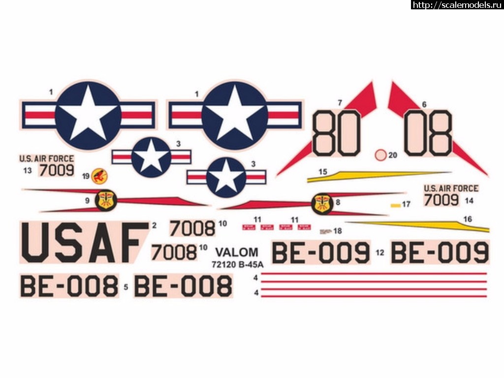 1492686743_val72120_5_1491901483.jpg :  Valom 1/72 North American B-45A/C Tornado  