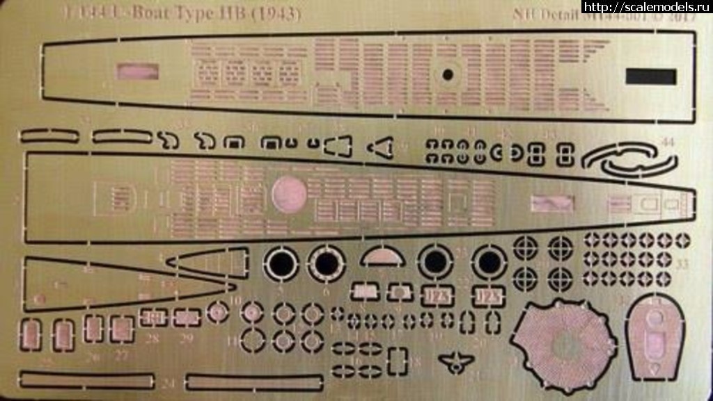 1493132887_18156984_1538509376183777_1957261800317208889_n.jpg :   NH Detail 1/144 U-Boat Type IIB (1943) Detail Set for ICM/Revell  