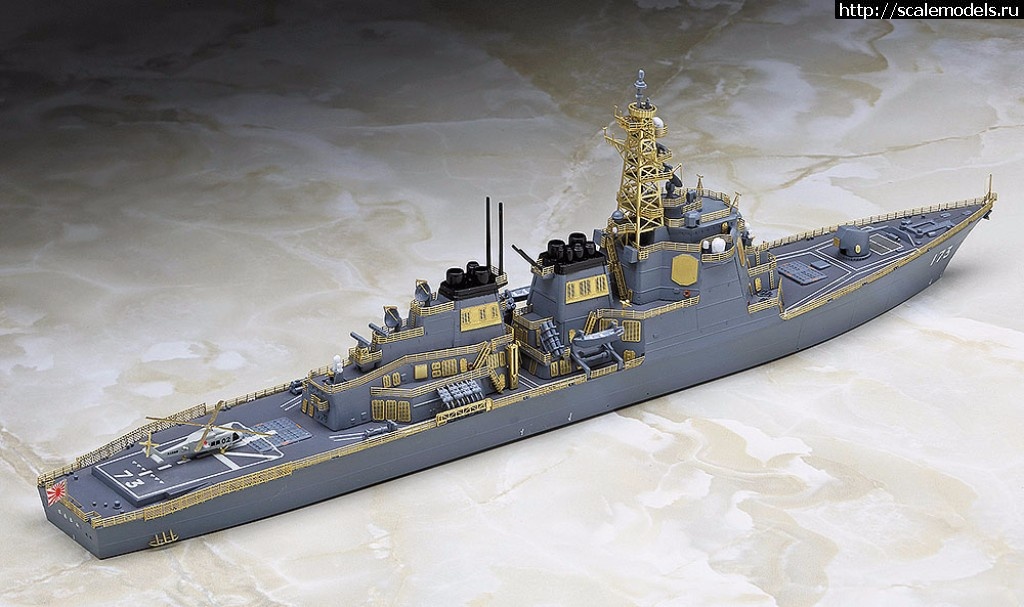 1493368881_30042_2.jpg :  Hasegawa 1/700 JMSDF DDG Kongo Hyper Detail Limited Edition  