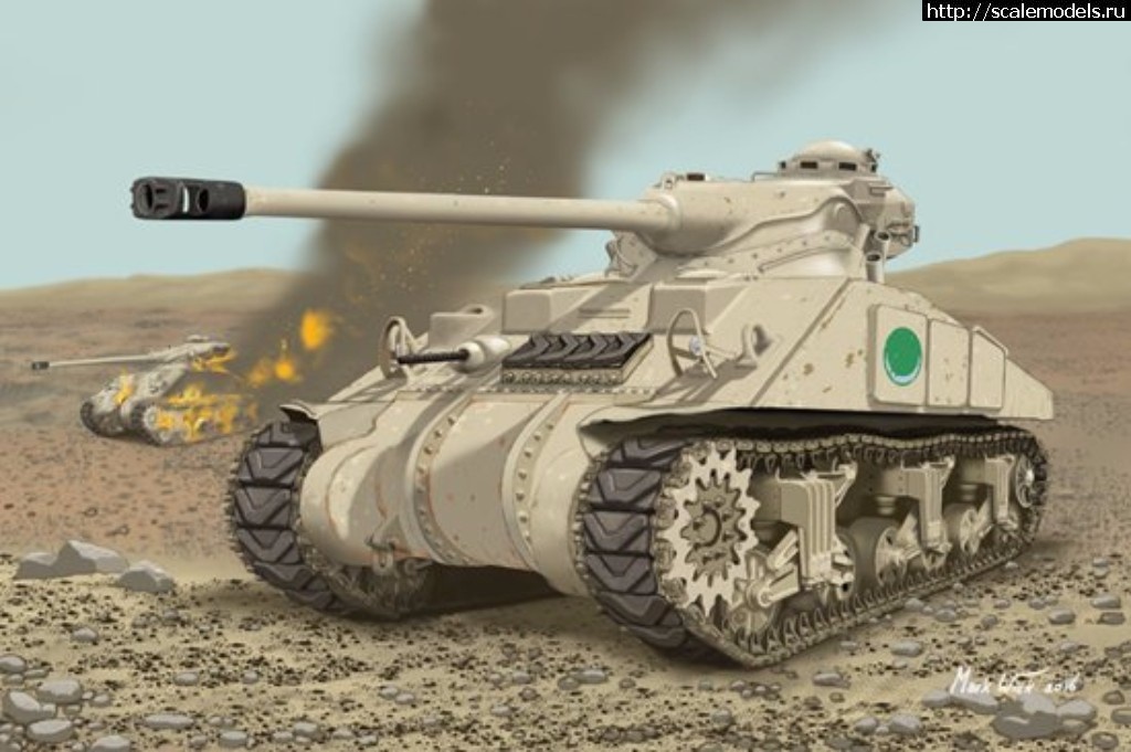 1494282423_l_DRA3570.jpg :  Dragon 1/35 Egyptian Sherman  