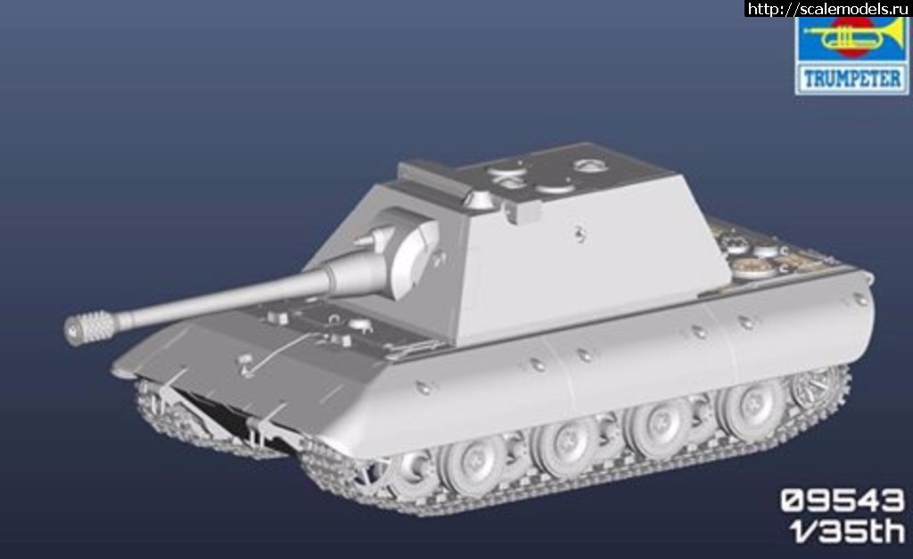 1494511803_18446571_792894697535792_2953569633717167428_n.jpg :  Trumpeter 1/35   E-100  JagdPanzer E-100  