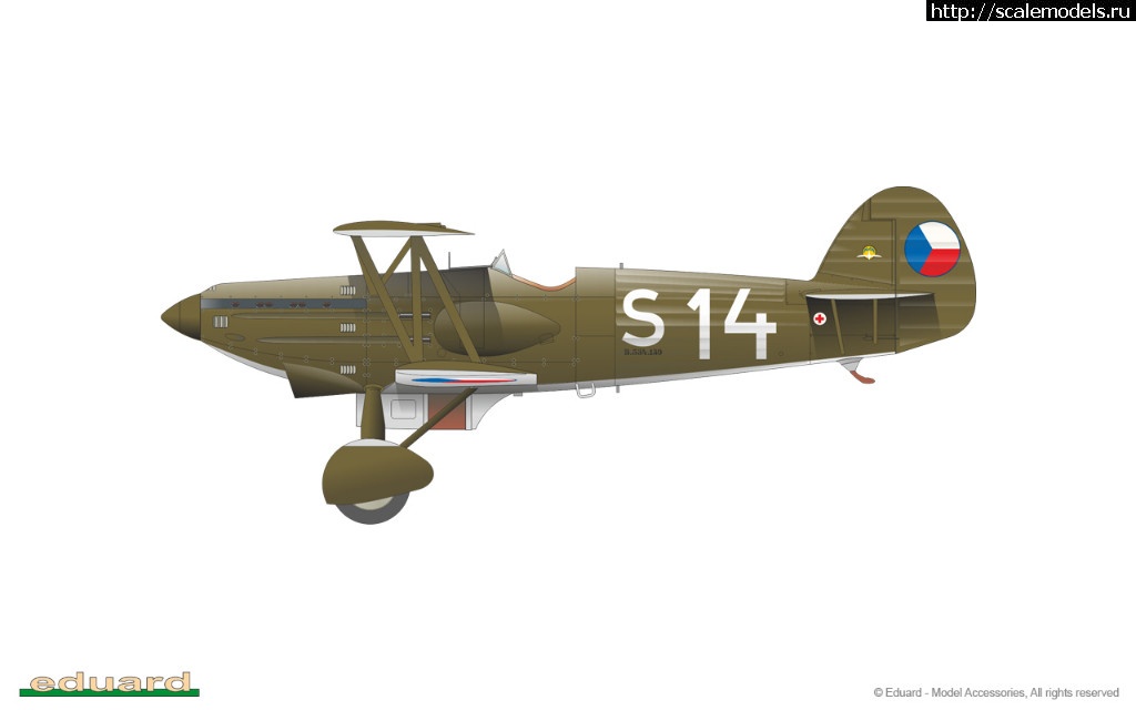 1494619853_Avia-B-534-II.jpg : #1379180/  Eduard 1/72 Avia Bk.534(#11580) -   