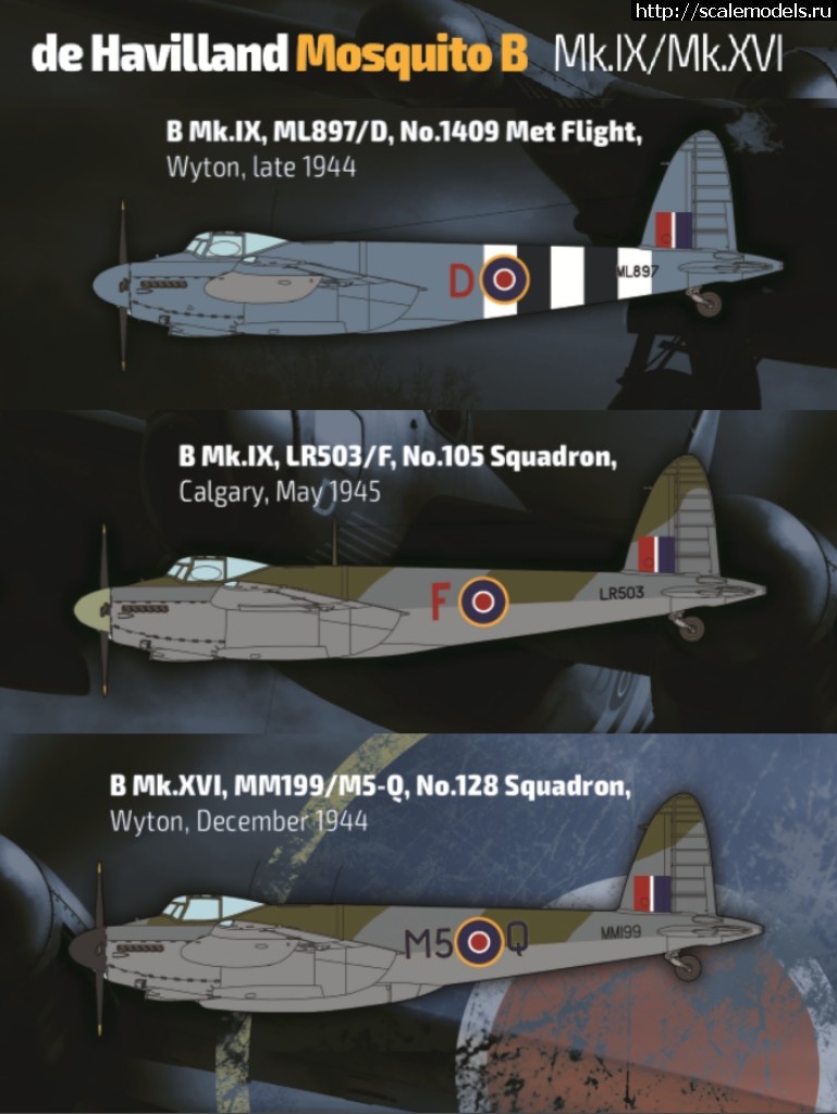1494925348_18446636_1850558075193809_5108943029909939662_n.jpg :  HK Models 1/32 de Havilland Mosquito B Mk.IX & Mk.XVI  