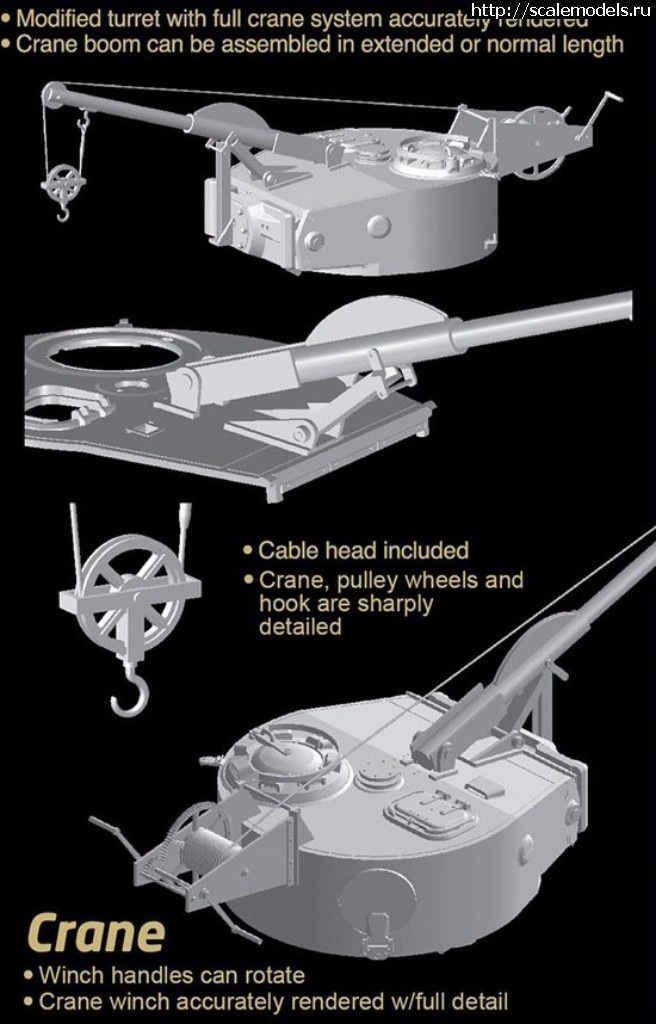 1495189265_l_DRA6865_MFU10.jpg :  Dragon 1/35 Bergepanzer Tiger I, s.Pz.Abt.508 Demolition Charge Layer mit Borgward IV Ausf.A  