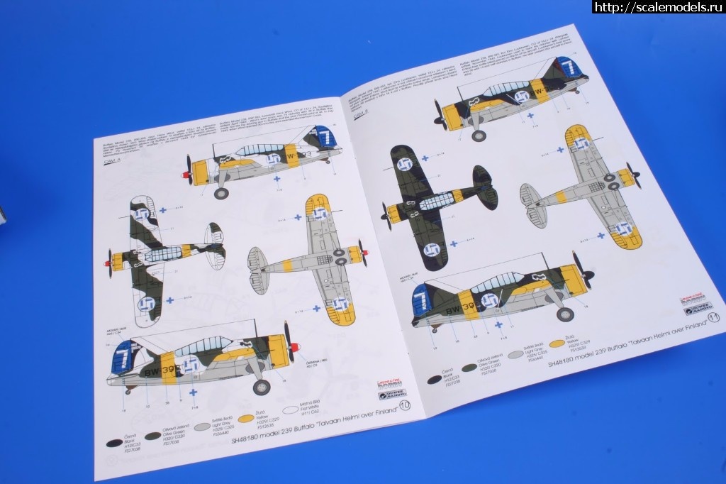 1495715446_IMG_5811.JPG :  Special Hobby 1/48 Brewster Buffalo model 239 Taivaan Helmi over Finland  