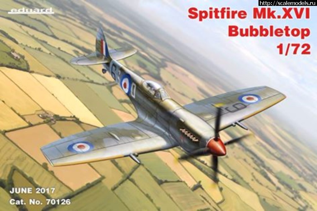 1495813037_18671144_1678062795541994_2296938496328969184_n.jpg :  Eduard 1/72 Supermarine Spitfire Mk.XVI Bubbletop ProfiPACK  