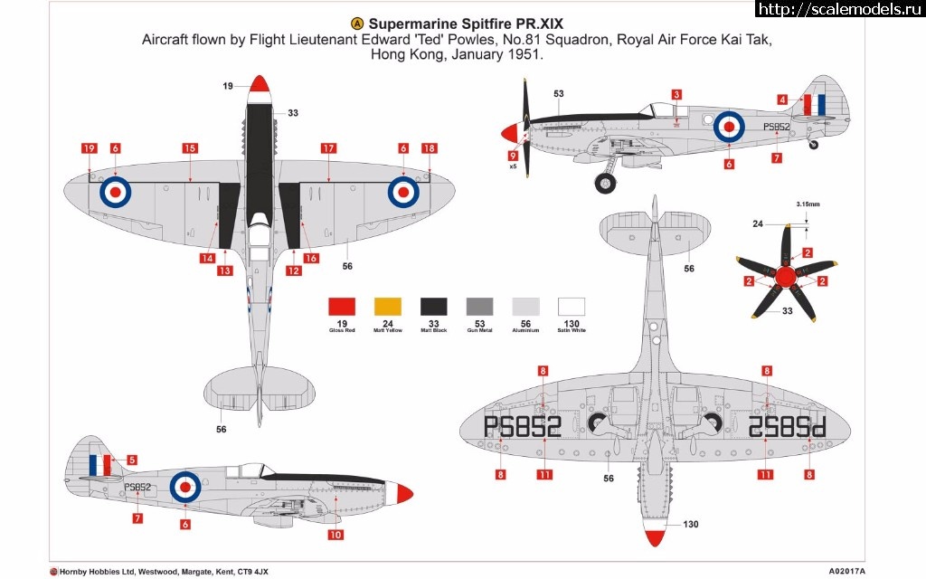 1495813675_a02017a-spitfire-a-layout.jpg :  Airfix 1/72 Supermarine Spitfire PR.XIX  