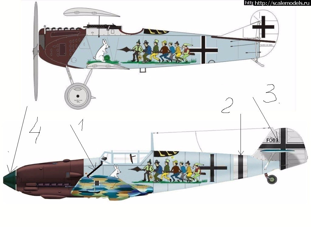 1496333696_1496332821_fokk-bf.jpg : #1384984/ Eduard 1/48 Bf-109E - 7  - !  