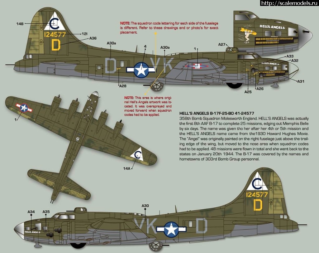 1496821730_18879863_1841561779440979_1679188384443566487_o.jpg :   Zotz Decals 1/32 B-17F Part 1 & 2  