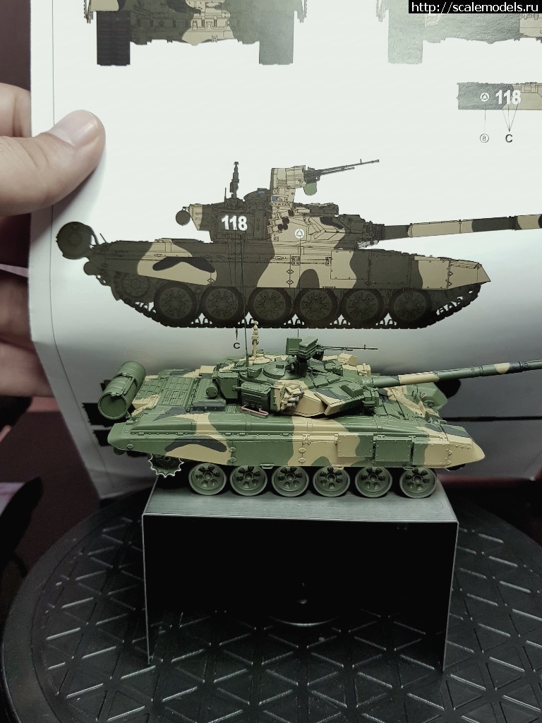 1497023769_IMG_2396.JPG : #1387104/  - Modelcollect 1/72 T-90A  