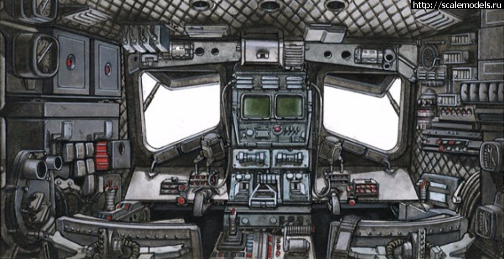 1497731479_ATST_cockpit_view.jpg : "    ...." bandai 1/48 AT-ST  