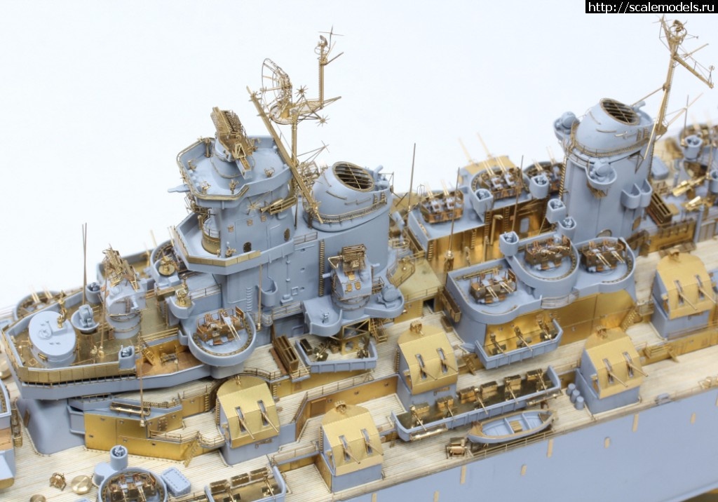 1498046316_35026f1-36.jpg :    Pontos 1/350 USS Missouri BB-63 1945 detail set  