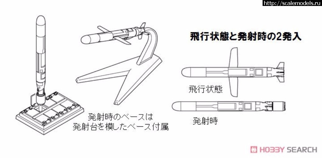 1498211636_10474672b.jpg :  Fine Molds 1/72 AGM-109 Tomahawk cruise missile  