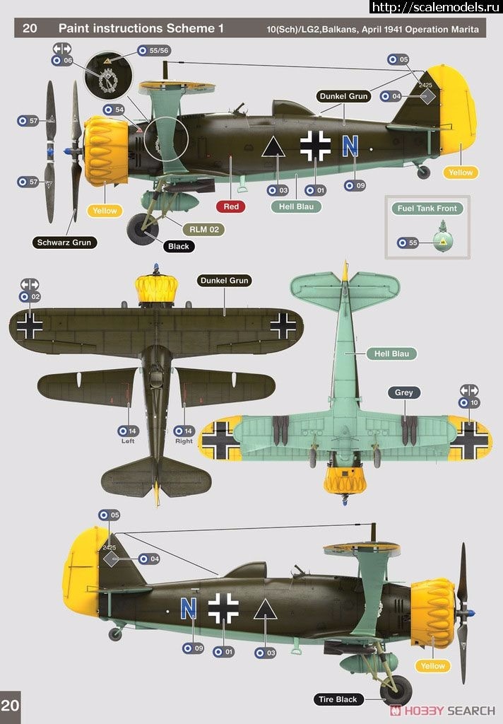 1498213029_10474819t.jpg :  Gas Patch Models 1/48 Henschel He-123B-1 -   