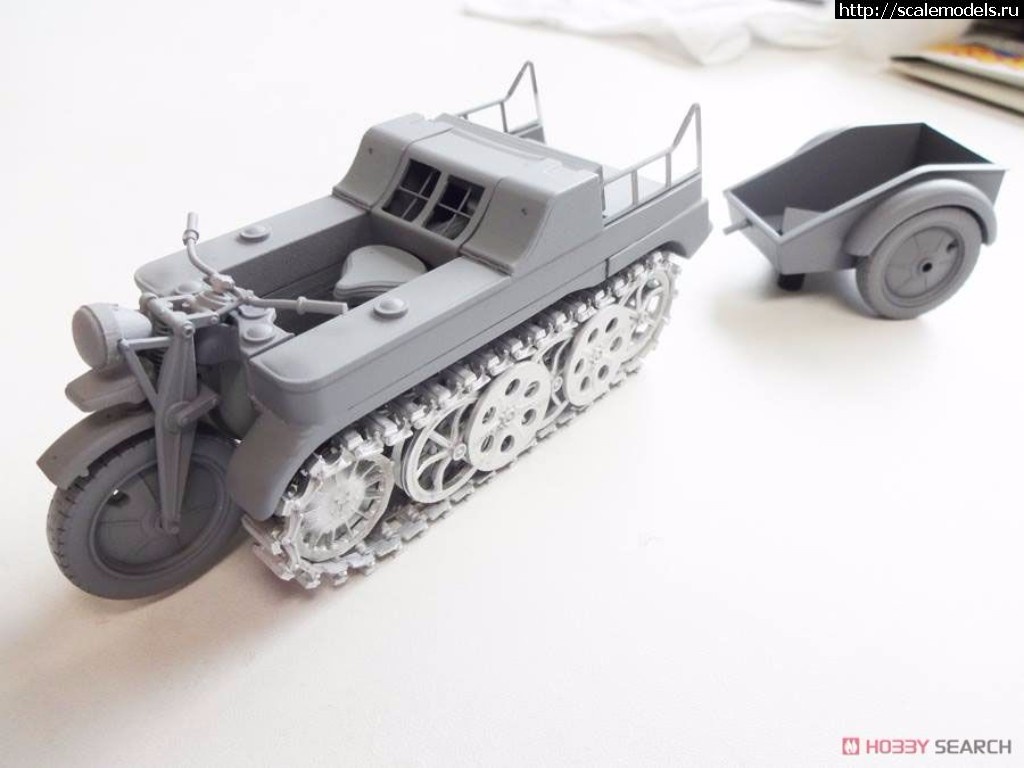 1498216460_10474405b10.jpg :  Fox Models 1/24 Kleines Kettenkrad NSU HK 101 SdKfz 2  Sd.Anh.1   