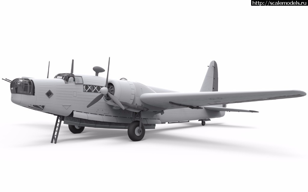 1498222072_wellington-render-3.jpg :  Airfix 1/72 Vickers Wellington Mk.IC - 3D-render  