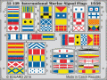 Обзор Rainbow 1/700 и 1/350 IJN signal flags (сигнальные флаги)