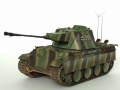 Dragon+Trumpeter 1/35 5,5 cm Zwilling Flakpanzer mit Panther