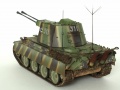 Dragon+Trumpeter 1/35 5,5 cm Zwilling Flakpanzer mit Panther