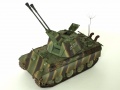 Dragon+Trumpeter 1/35 5,5 cm Zwilling Flakpanzer mit Panther