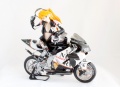 FG3509 Asuka with Motorcycle - Black and White