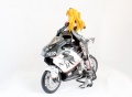 FG3509 Asuka with Motorcycle - Black and White