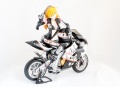 FG3509 Asuka with Motorcycle - Black and White