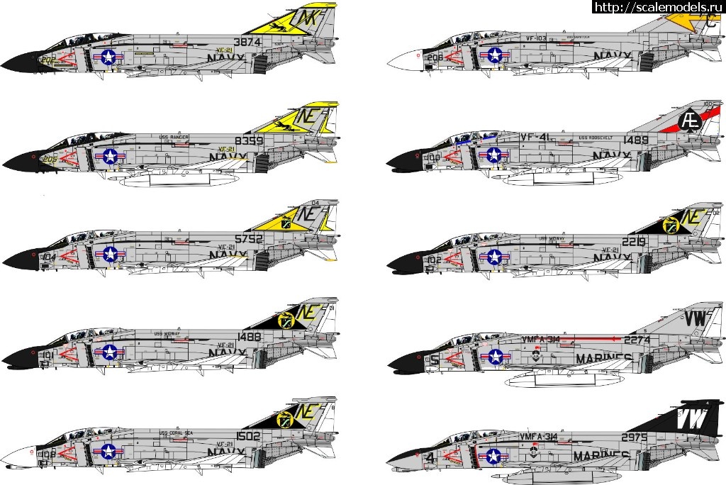 1499200076_3.jpg :  UpRise 1/72/48/32 F-4B/N Phantom-II VMFA-314  